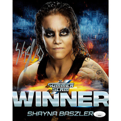 Shayna Baszler SS23 Winner 8 x 10 Promo - JSA AUTOGRAPHED