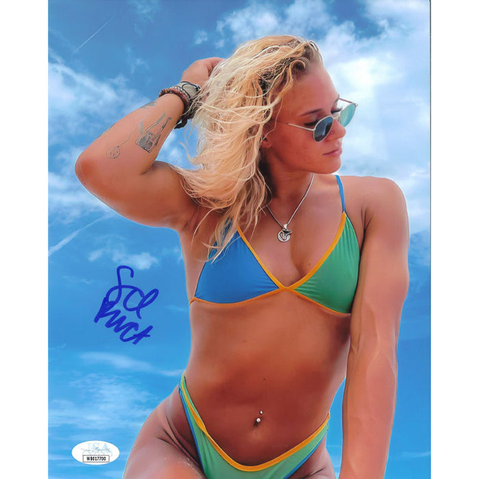 Sol Ruca Hand in Hair 8 x 10 Promo - JSA AUTOGRAPHED