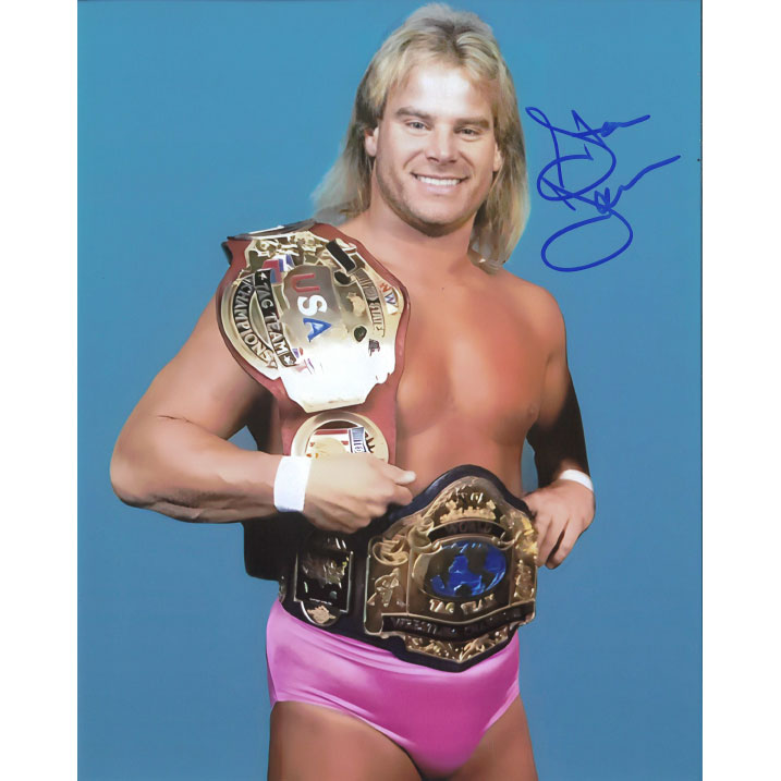 Stan Lane Double Crown 8 x 10 Promo - AUTOGRAPHED