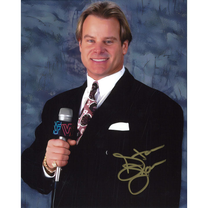 Stan Lane Microphone 8 x 10 Promo - AUTOGRAPHED