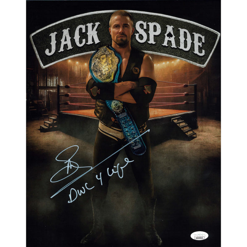 Stephen Amell AsylumGFX Jack Spade METALLIC 11 x 14 Poster - JSA AUTOGRAPHED