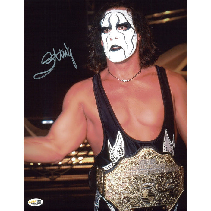Sting Big Gold 11x14 - JSA Autographed
