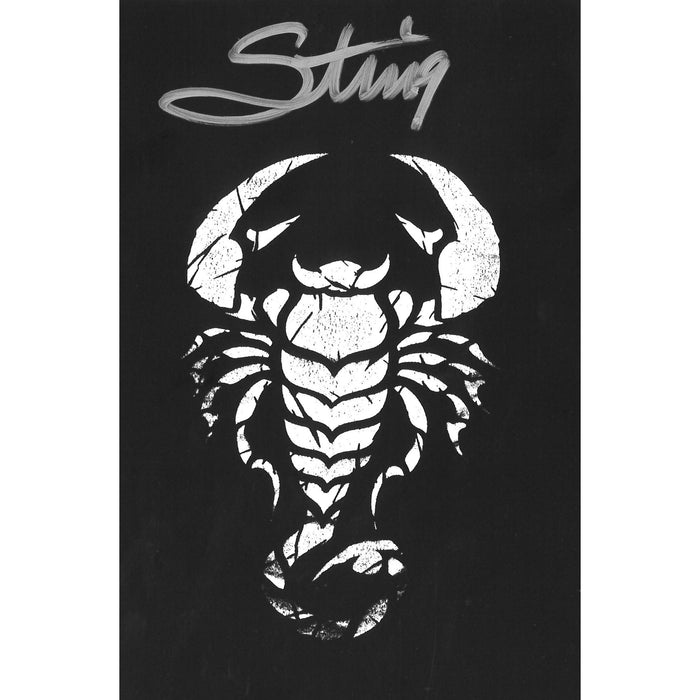 Sting Book "Farewell to the Icon" - JSA Autographed