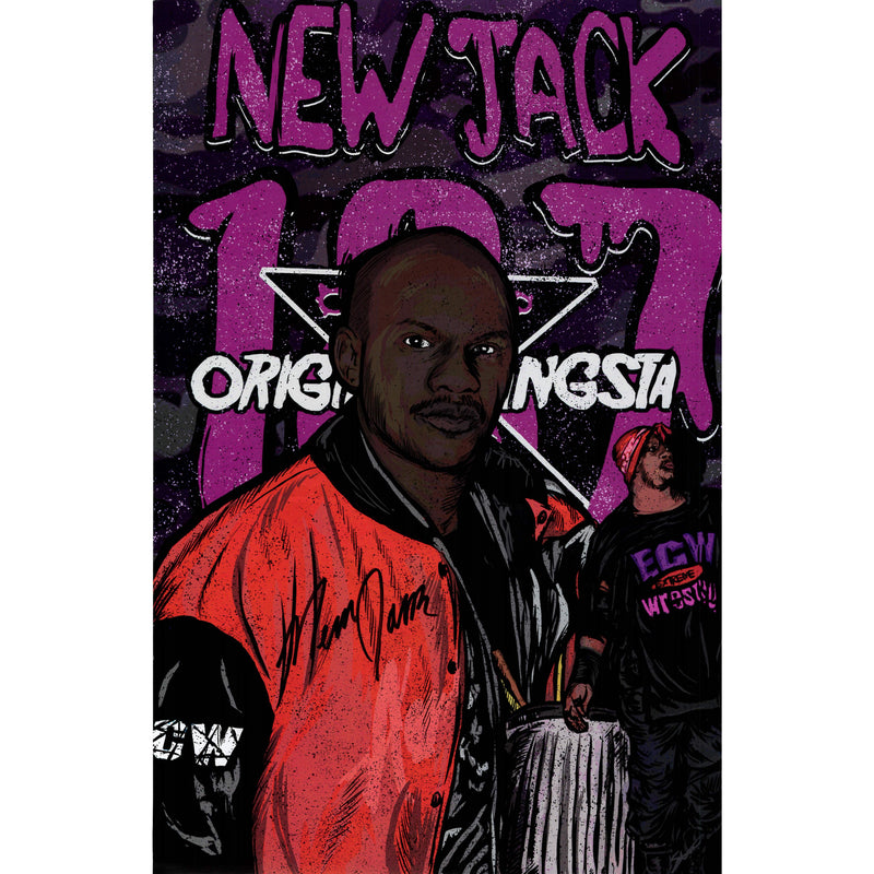 New Jack Nuclear Heat 11 x 17 Poster - AUTOGRAPHED
