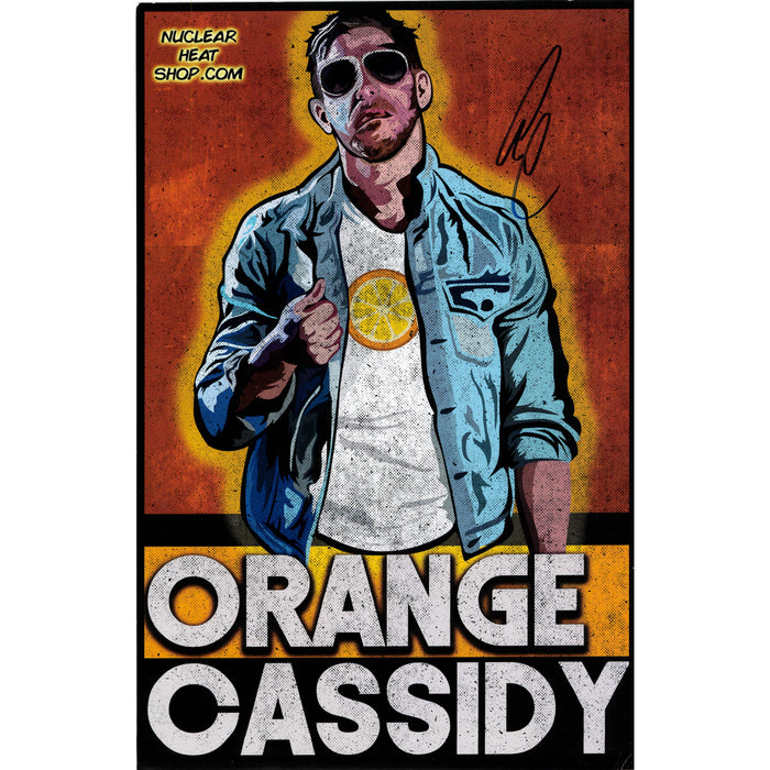 Orange Cassidy Nuclear Heat 11 x 17 Poster - AUTOGRAPHED
