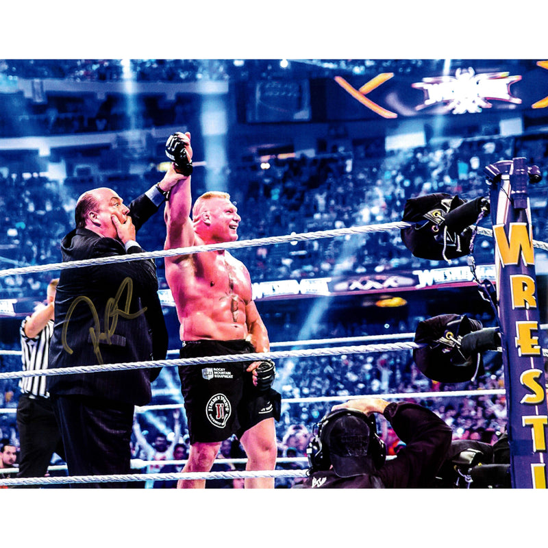 Paul Heyman WM 11 x 14 Poster - AUTOGRAPHED