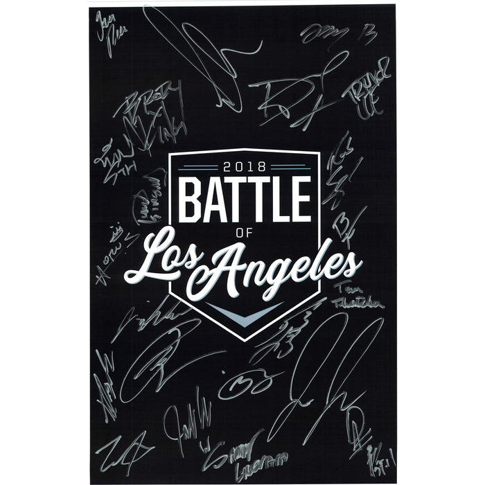 Battle Of Los Angeles 2018 11 x 17 Poster - AUTOGRAPHED
