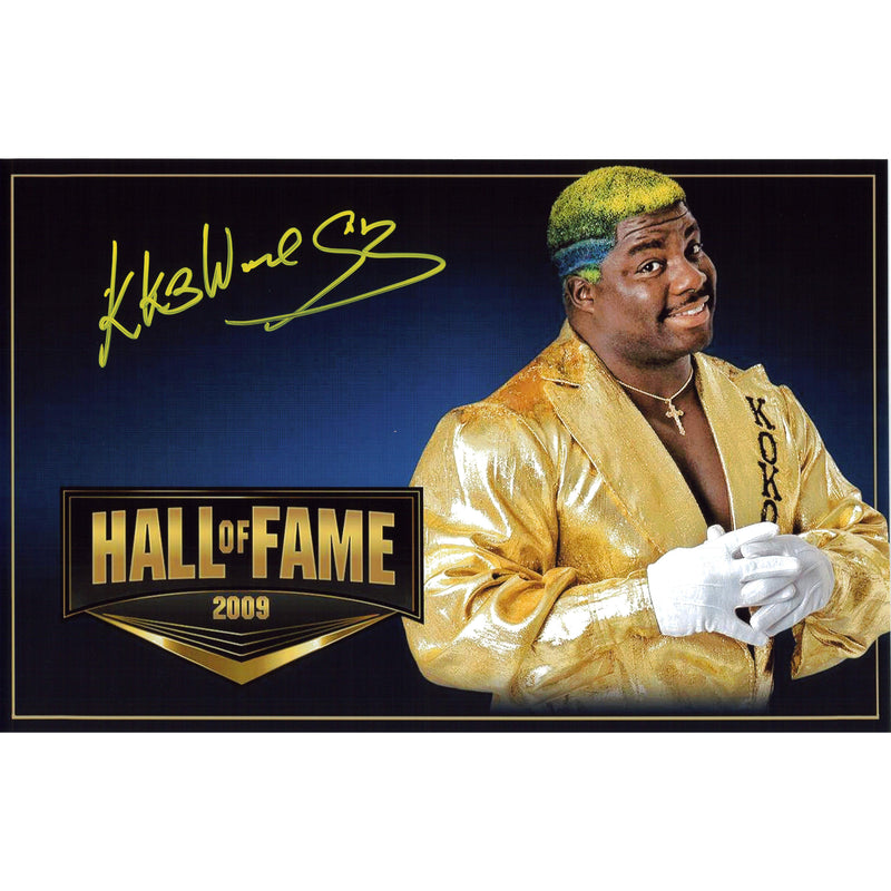 Koko B. Ware Hall of Fame 11 x 17 Poster - AUTOGRAPHED