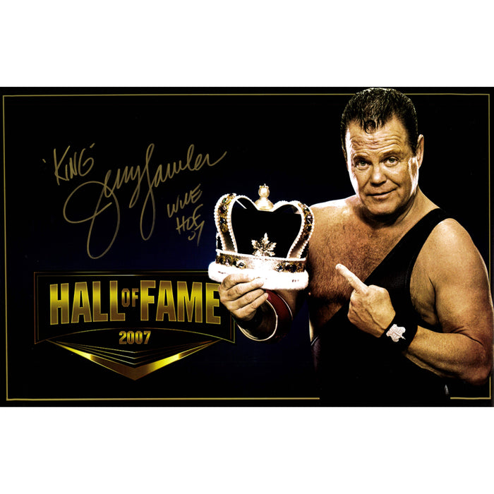 Jerry Lawler Hall of Fame 11 x 17 Poster - AUTOGRAPHED