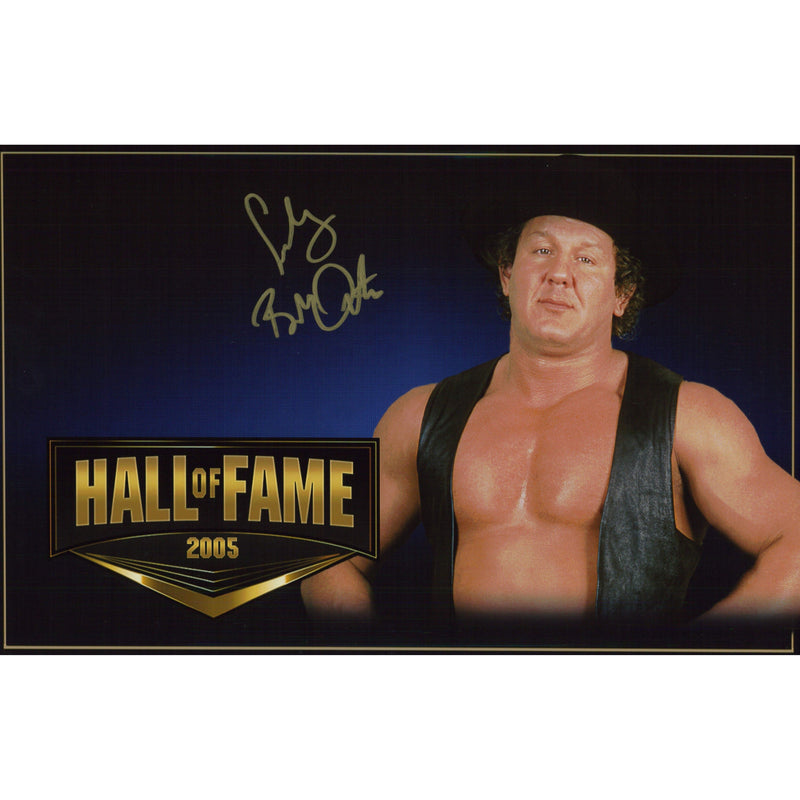 Cowboy Bob Orton Hall of Fame 11 x 17 Poster - AUTOGRAPHED