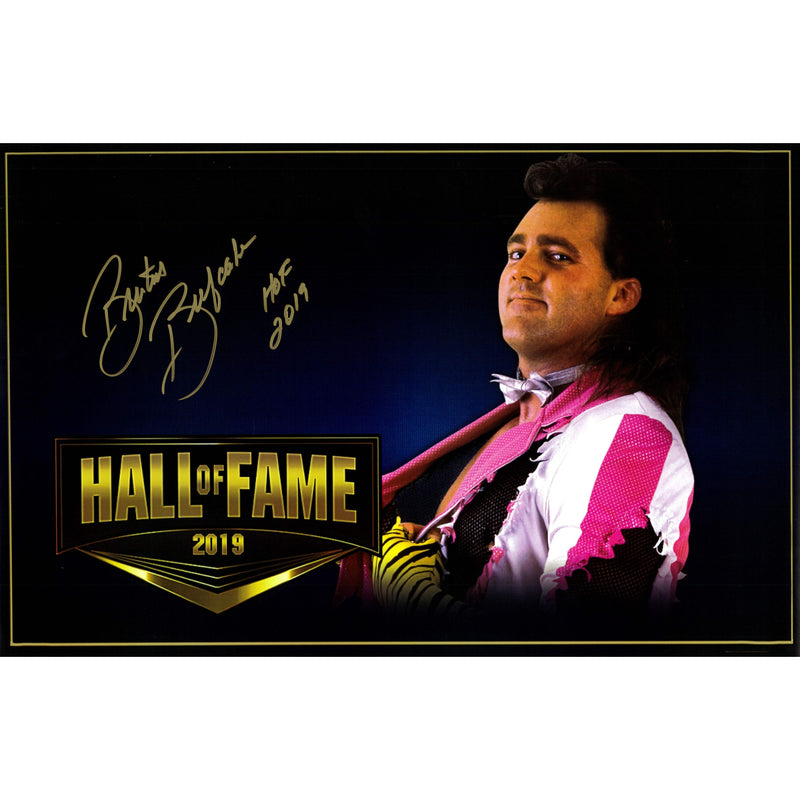 Brutus "The Barber" Beefcake Hall of Fame 11 x 17 Poster - Autographed
