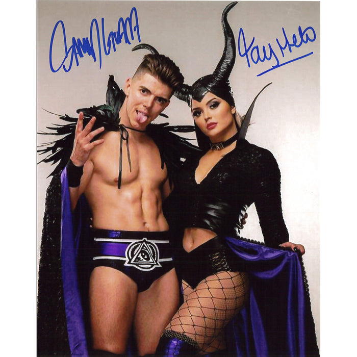 Sammy Guevara & Tay Melo Cosplay 8 x 10 Promo - DUAL Autographed