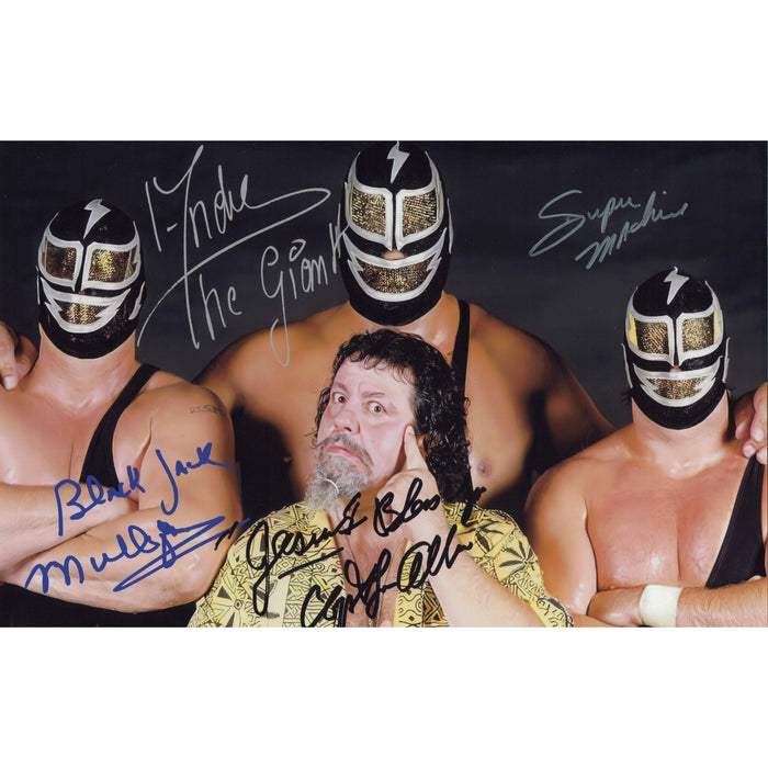 The Machines with Captain Lou Albano FACSIMILE 11 x 17 Poster - AUTOGRAPHED