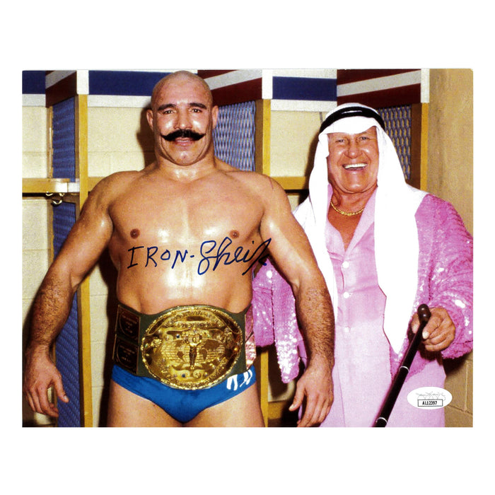 Iron Sheik with Classy 8x10 Promo - AUTOGRAPHED