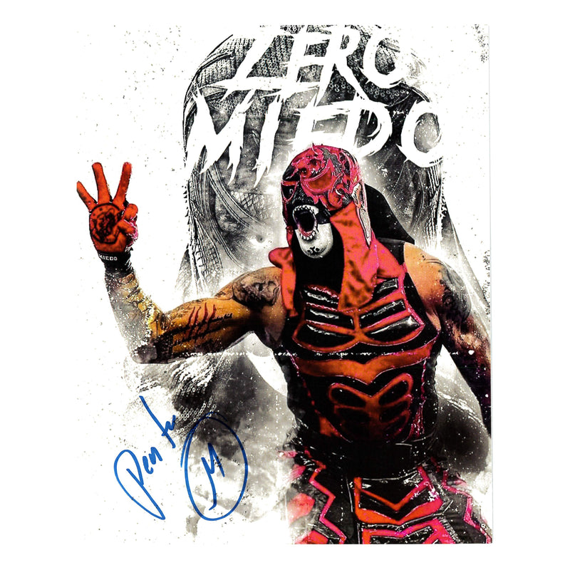 Penta El Zero M Open Mouth 8 x 10 Promo - AUTOGRAPHED