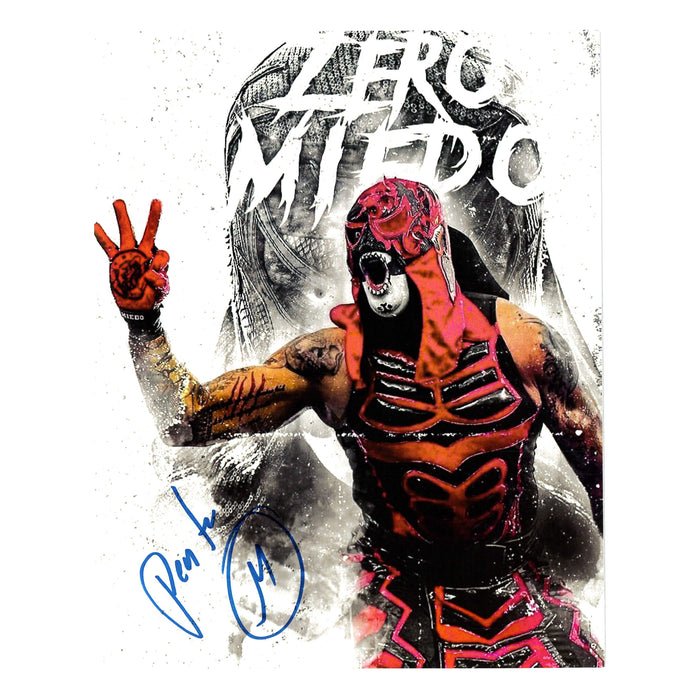 Penta El Zero M White BG 8 x 10 Promo - AUTOGRAPHED