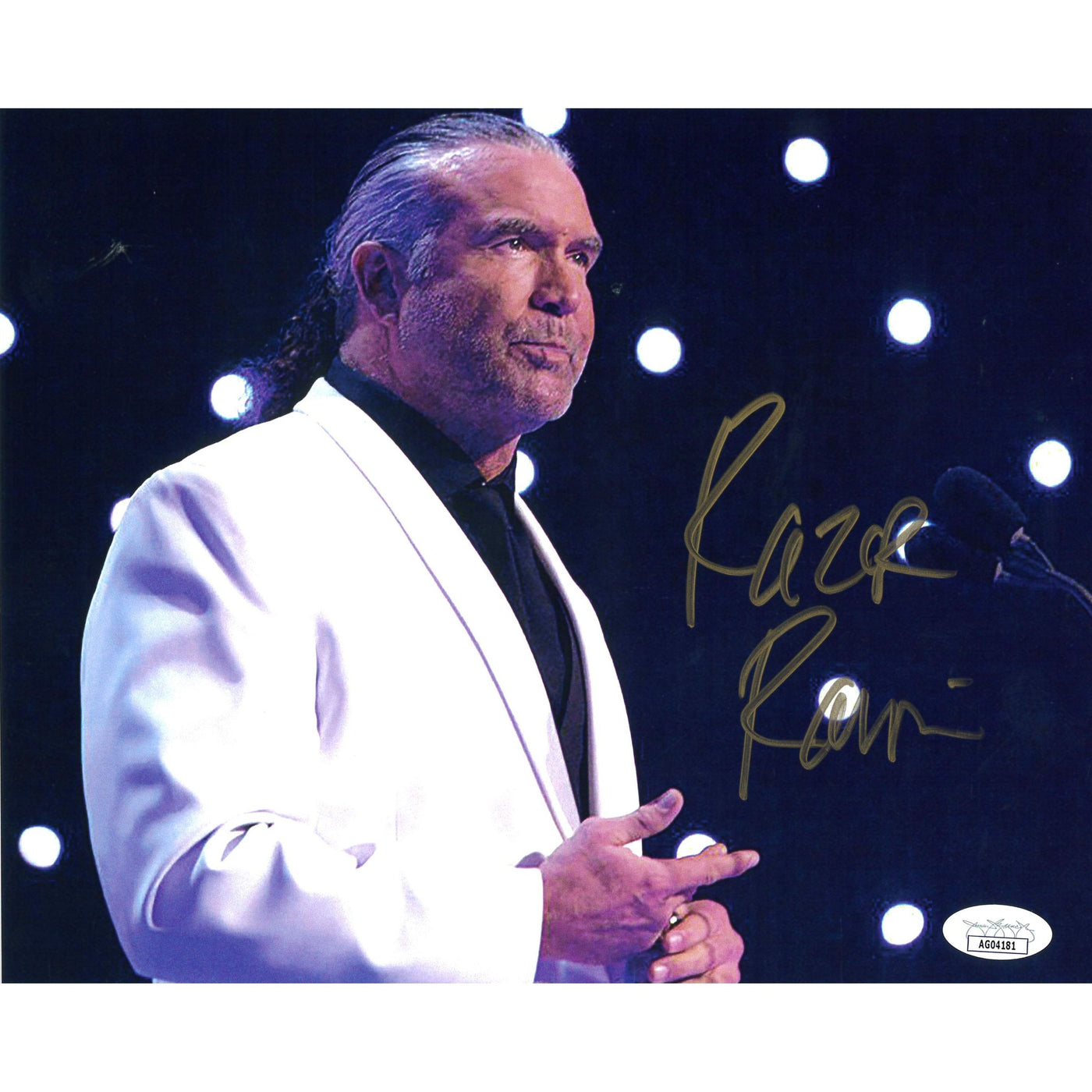 Razor Ramon Promo AUTOGRAPHED —