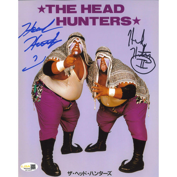The Head hunters 11x14 - JSA Autographed