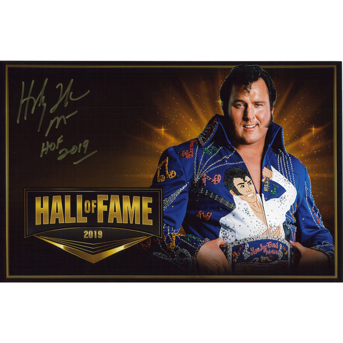 Honky Tonk Man Hall of Fame 11x17 Poster - AUTOGRAPHED