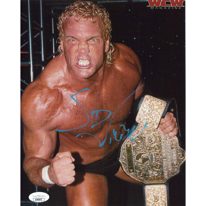 Sid Vicious WCW Magazine Cover JSA Autographed