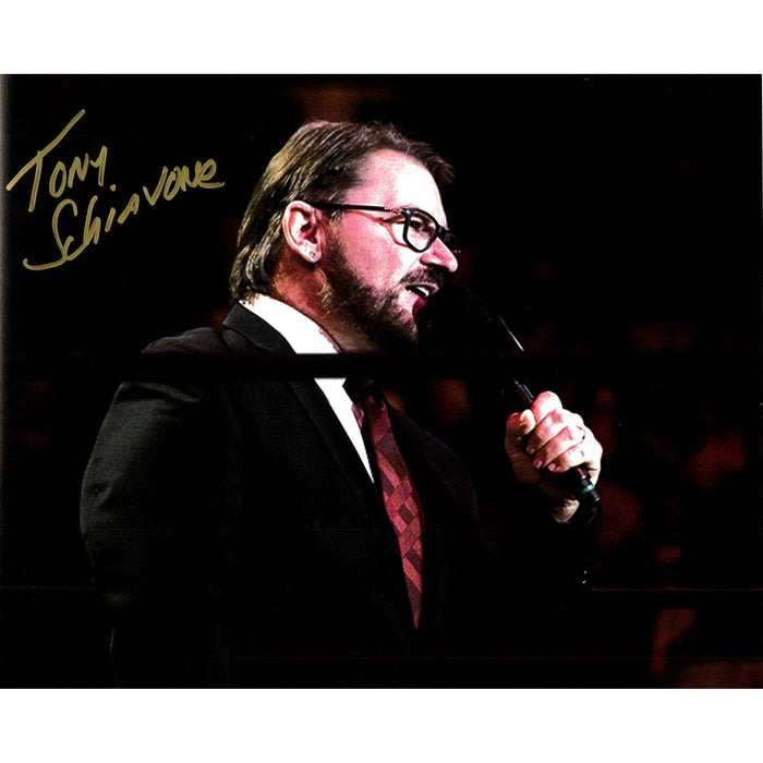 Tony Schiavone Promo - AUTOGRAPHED