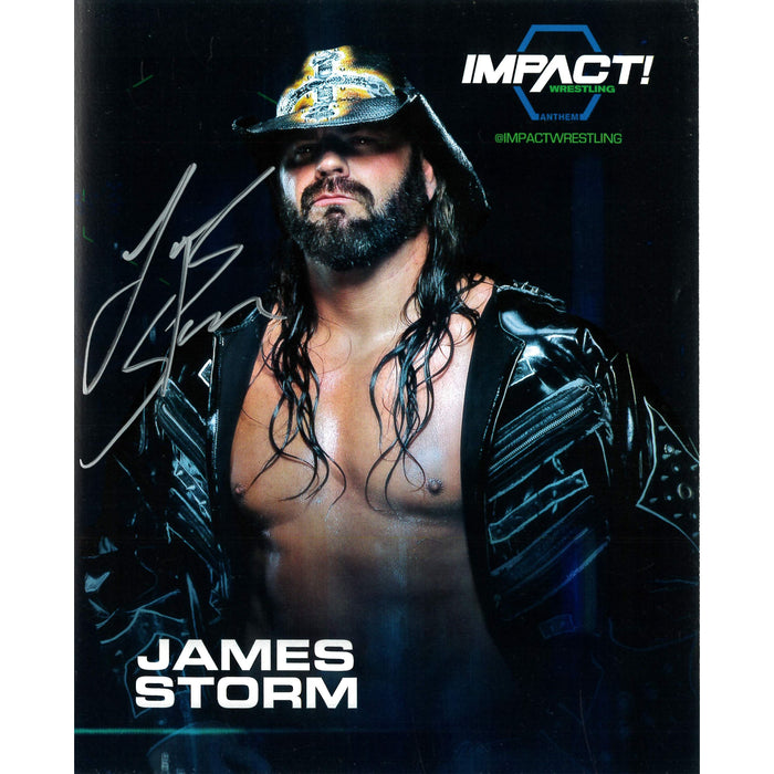 James Storm Dark Impact 8x10 - Autographed
