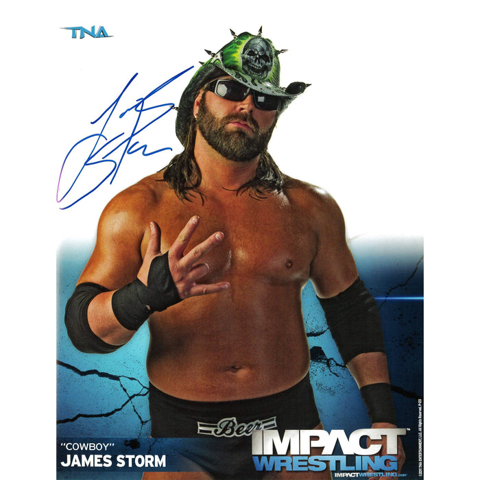 James Storm Shirtless 8x10 - Autographed