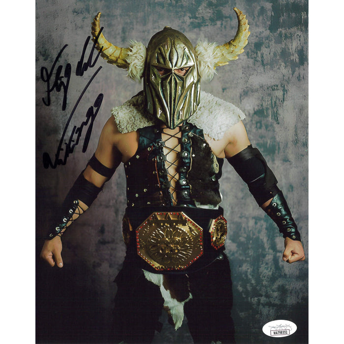 El Hijo Del Vikingo AAA Mega Champ 8x10 JSA Autographed