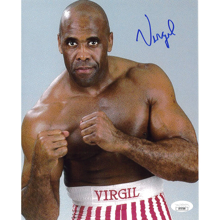 Virgil Fight Stance 8x10 JSA Autographed