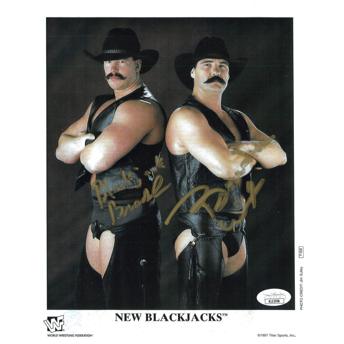 New Blackjacks 8x10 JSA Autographed