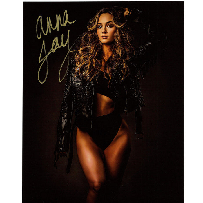 Anna Jay All Black 8x10 Promo or 11x14 Poster - AUTOGRAPHED