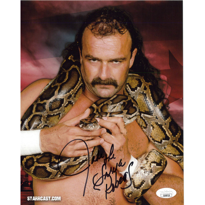 Jake "The Snake" Roberts Starrcast 2025 8x10 JSA Autographed