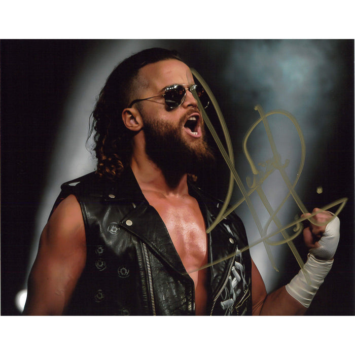 Juice Robinson Fist Clenched Yelling 8x10 - autographed