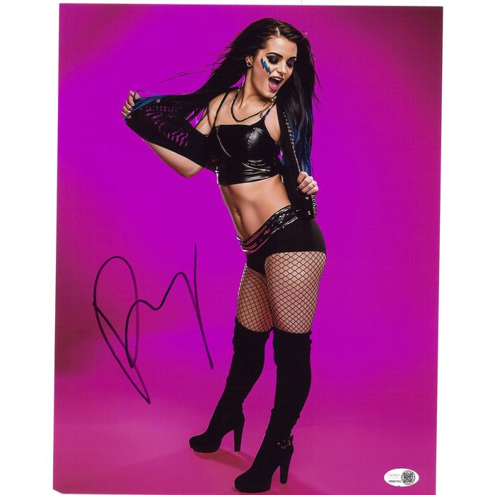 Paige Pretty in Pink 11x14 Poster - JSA AUTOGRAPHED