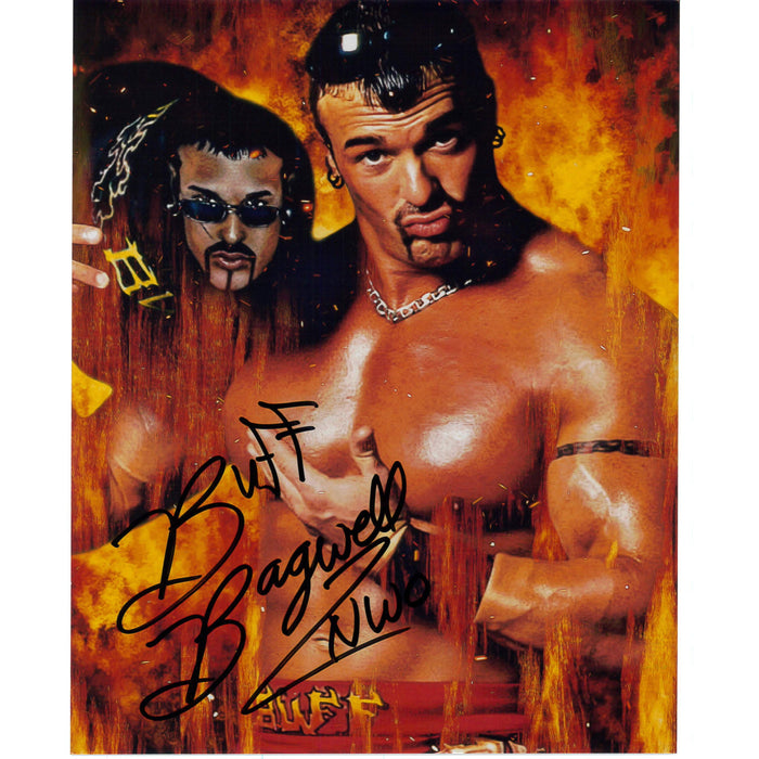 Buff Bagwell MSC Metallic 8x10 Promo or 11x14 Poster - AUTOGRAPHED