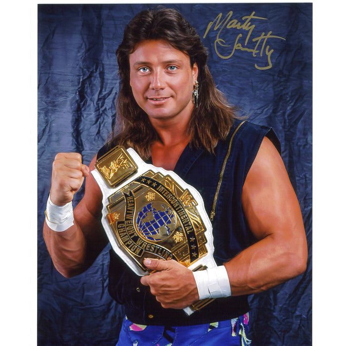 Marty Jannetty IC Champ 8x10 Promo or 11x14 Poster - AUTOGRAPHED