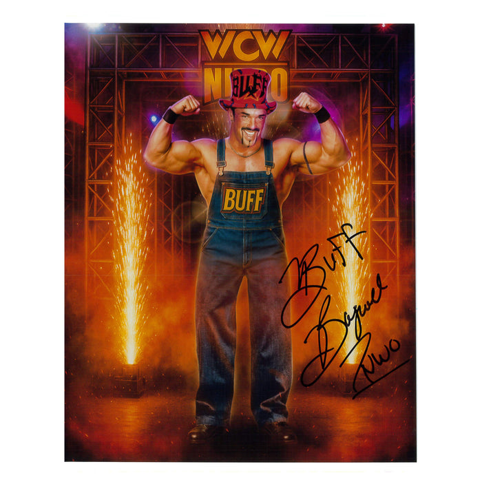 Buff Bagwell AsylumGFX Metallic 8x10 Promo or 11x14 Poster - AUTOGRAPHED