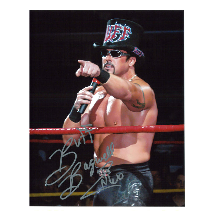 Buff Bagwell Finger Point 8x10 Promo or 11x14 Poster - AUTOGRAPHED