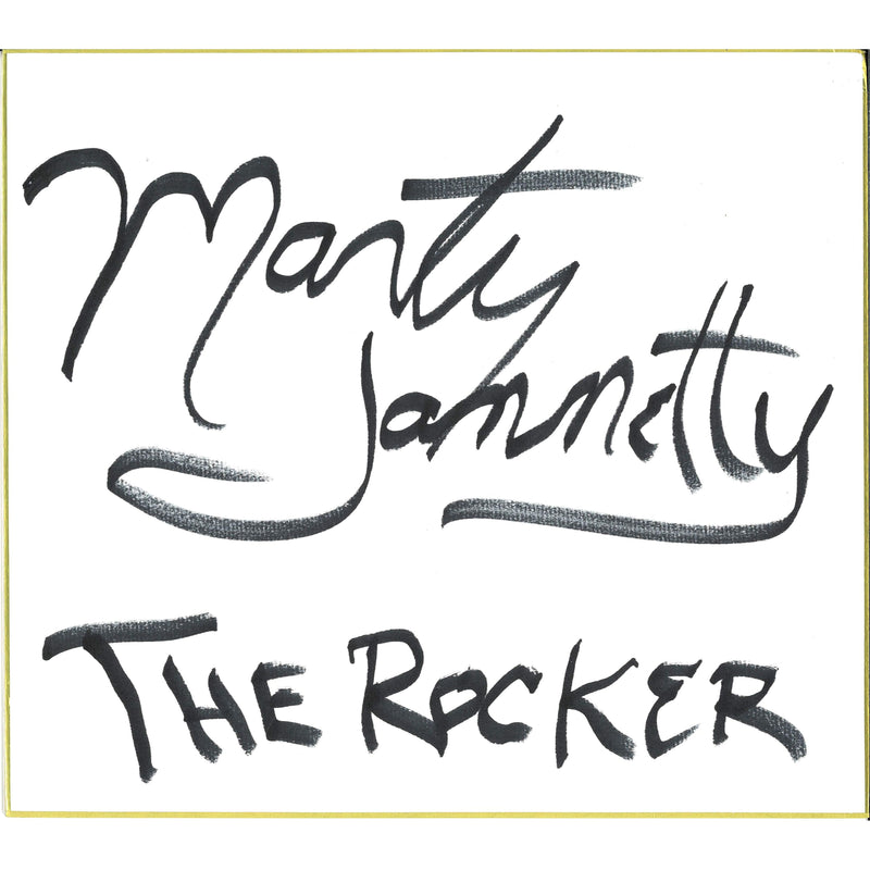 Marty Jannetty Shikishi Board - AUTOGRAPHED