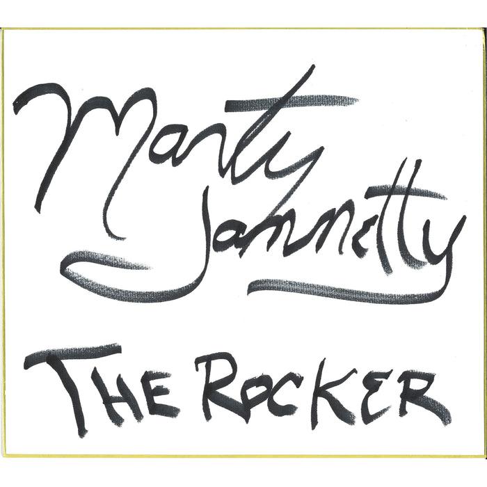 Marty Jannetty Shikishi Board - AUTOGRAPHED