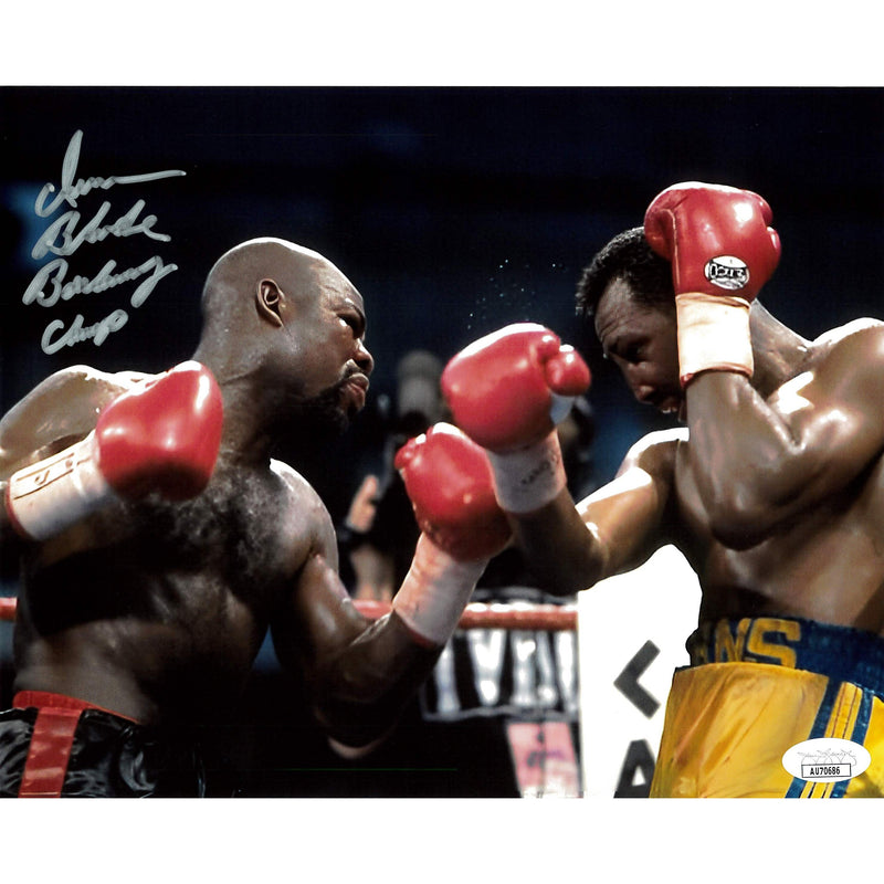 Iran "Blade" Barkley Loaded Right hand 8x10 JSA-Autographed