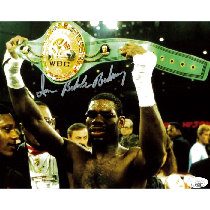 Iran "Blade" Barkley World Championship 8x10 JSA