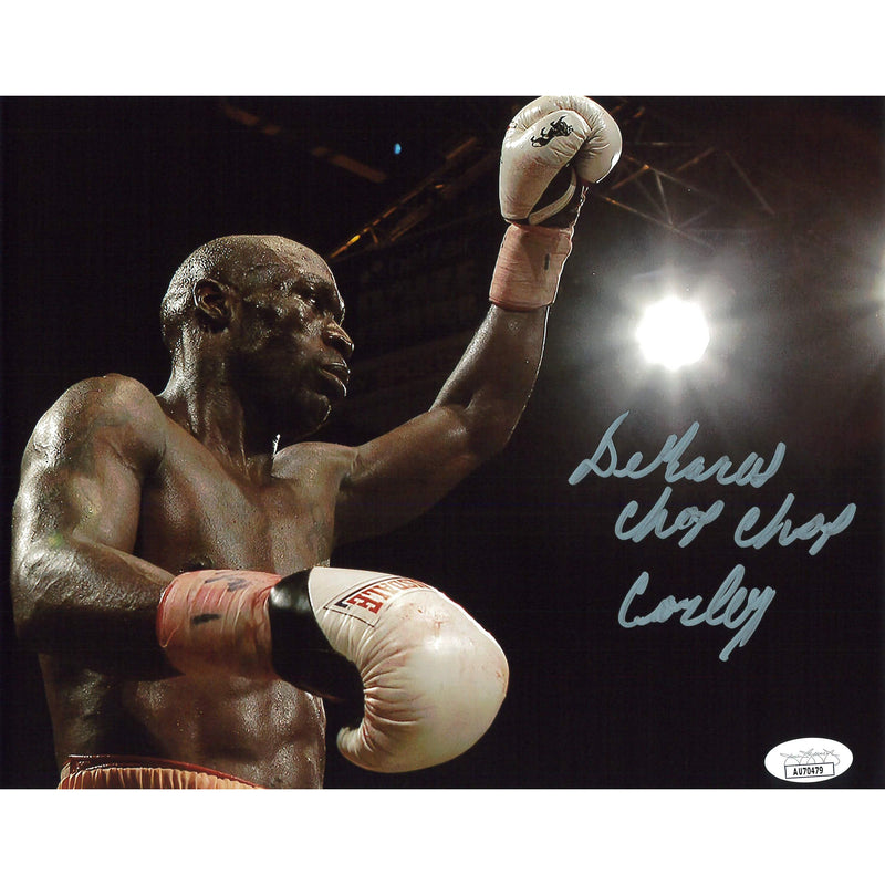 DeMarcus Corley Arm Raised 8x10 JSA Autographed