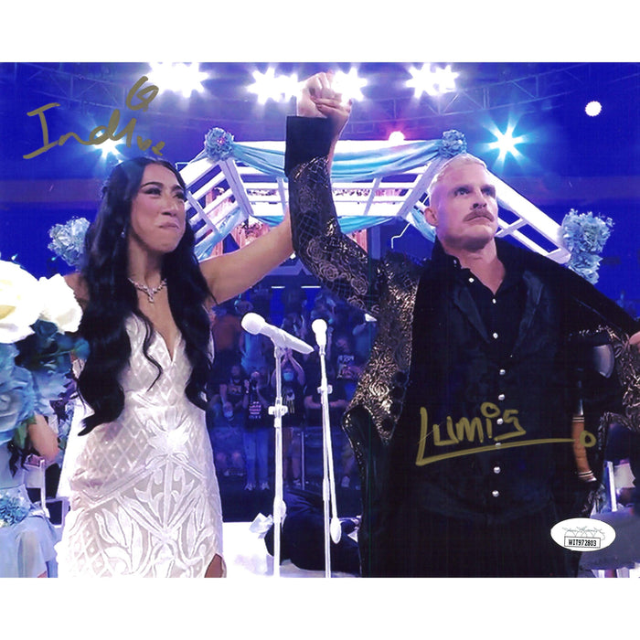 Indi & Lumis 8x10 Jsa - Autographed