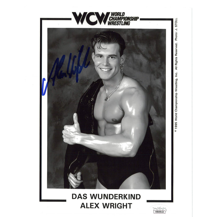Das Wunderkind Alex Wright 8x10 JSA - Autographed