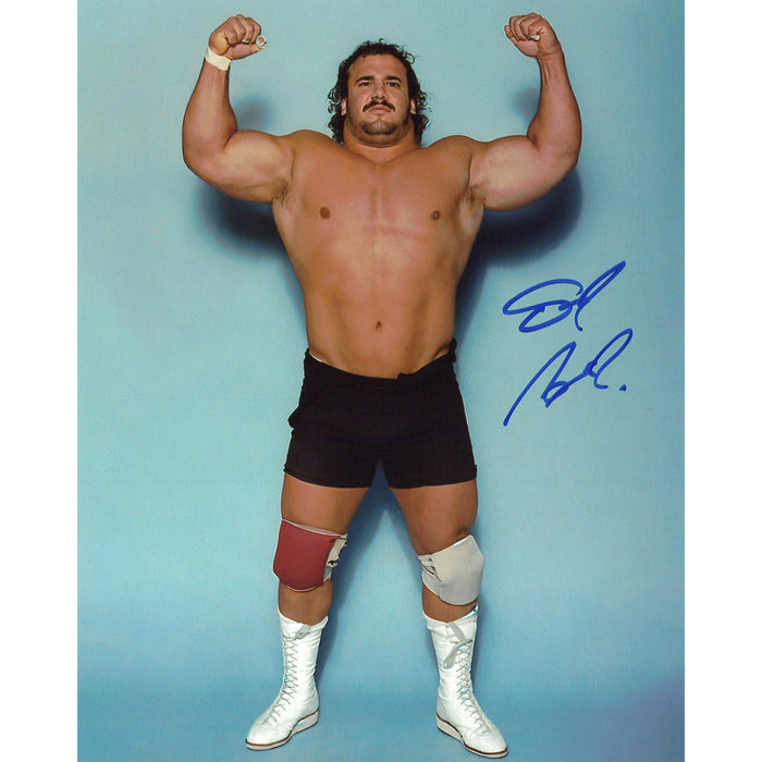 Ted Arcidi Arms up 8x10 & 11x14 - Autographed