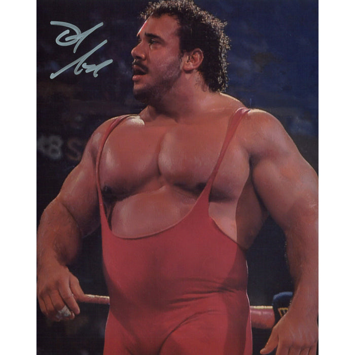 Ted Arcidi Red Singlet 8x10 & 11x14 - Autographed