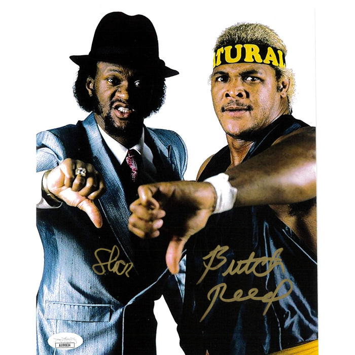 Slick and Butch Reed 8x10 JSA - Autographed