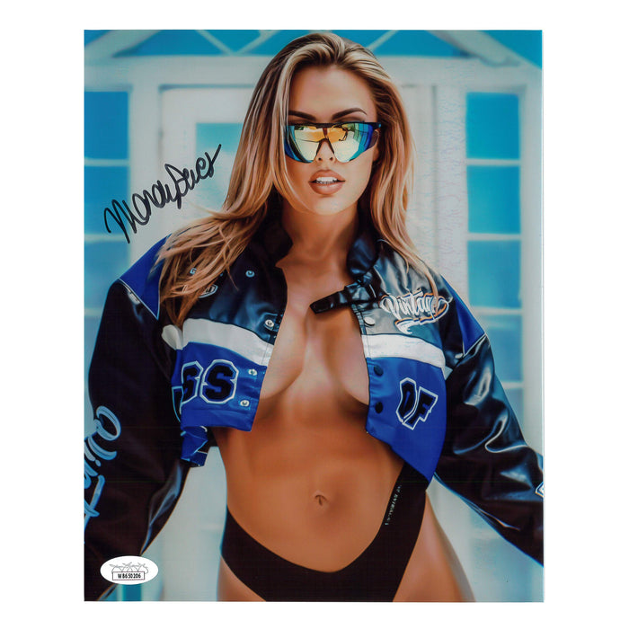 Mandy Sacs 8x10 METALLIC Twos #5 - JSA Autographed