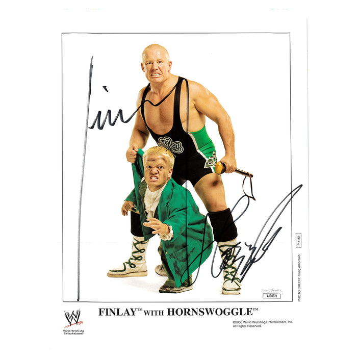 Finlay & Hornswoggle Original P-1161 8x10 - JSA Autographed